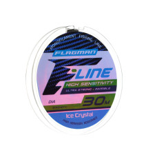 Жилка Flagman F-Line Ice Crystal 30 м, 0,12 мм