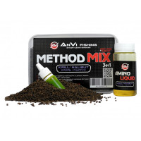 AnVi Fishing Method Mix 3в1 Krill - Halibut 400г.