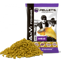 AnVi Fishing Прикорм Pellets КУКУРУДЗА 5 мм. 1 кг.