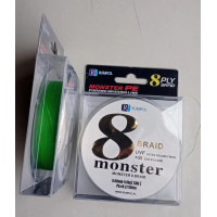 Шнур RUMPOL Monster 8 BRAID UYF+ Si 150 м. 0.08мм. PE#0.2/13lb
