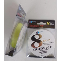 Шнур RUMPOL Monster 8 BRAID UYF+ Si 150 м. 0.10 мм. PE#0.4/15lb