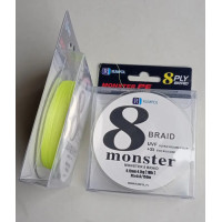 Шнур RUMPOL Monster 8 BRAID UYF+ Si 150 м. 0.12мм. РЕ#0.6/18lb