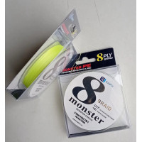 Шнур RUMPOL Monster 8 BRAID UYF+ Si 150 м. 0.14мм. #0.8/21lb