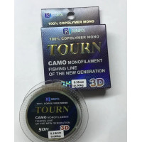 Волосінь 3D RUMPOL TOURN 50m 0.18 mm 9 кг