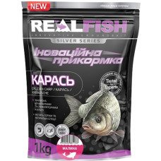 Прикормка REALFISH 1кг Карась малина