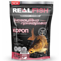 Прикормка Real Fish Короп Кальмар-восьминіг 1kg