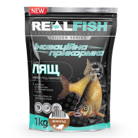 Прикормка Real Fish Лящ 1кг Шоколад