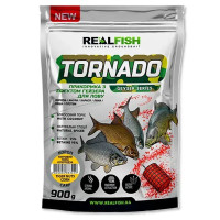 Прикормка Real Fish Торнадо Короп Тигровий горіх Кукурудза 900г