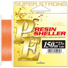 Шнур Yamatoyo PE 4 Resin Sheller 150м #1 15lb Orange