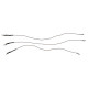 Фiдерне вiдведення Flagman Elastic Single Feeder Rigs Hard 12см