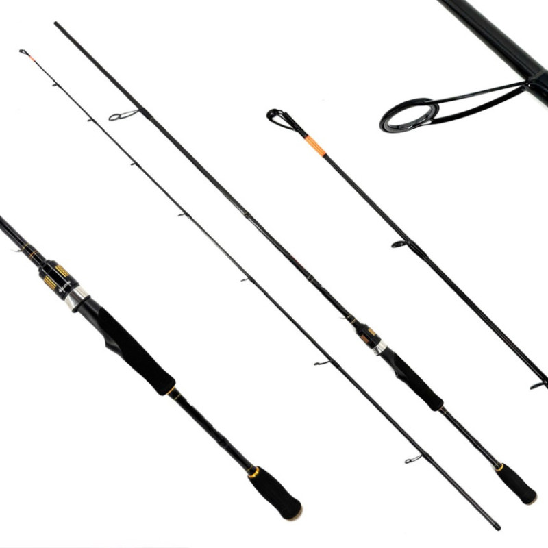 Вудилище спінінгове Black Fox Helicon Spin 802L 2.44m 3-17g