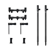 Набір стійок із буз-барами для двох вудилищ Carp Pro Rondel 2 Rods Stand Kit
