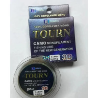 Волосінь 3D RUMPOL TOURN 50m 0.16 mm 8 кг