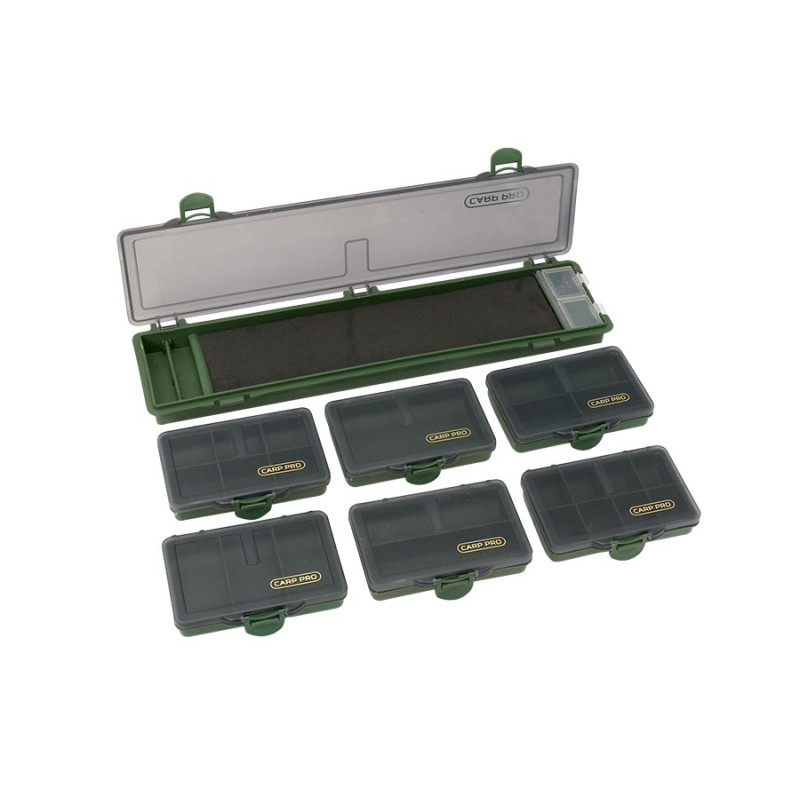 Коробка коропова Carp Pro 6 коробок та поводочниця
