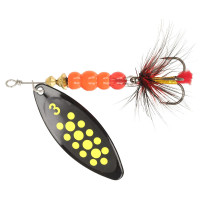 Блешня ZEOX Reactive Long №3 10г 011 Black/Yellow Dot