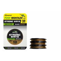 Повідцевий матеріал Проф Монтаж Black Brown 30 LB 13,6 кг.(10м)