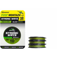 Повідцевий матеріал Проф Монтаж Black Green 20 LB 9,1 кг.(10м)