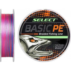 Шнур Select Basic PE Multicolor 150m 0.10mm 10lb/4.8kg