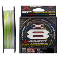 Шнур YGK X-Braid Upgrade X8 Pentagram 150m #0.4/0.104mm 10lb/4.5kg