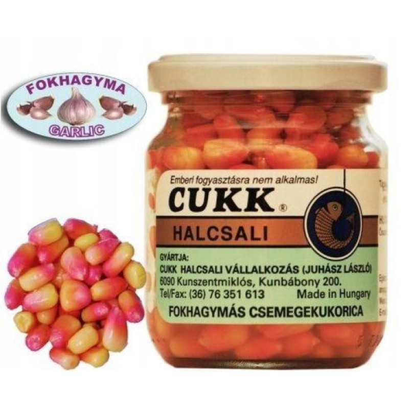 Кукурудза CUKK фарбована 220 мл Часник