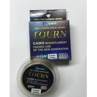 Волосінь 3D RUMPOL TOURN 50m 0.12 mm 4.5 кг
