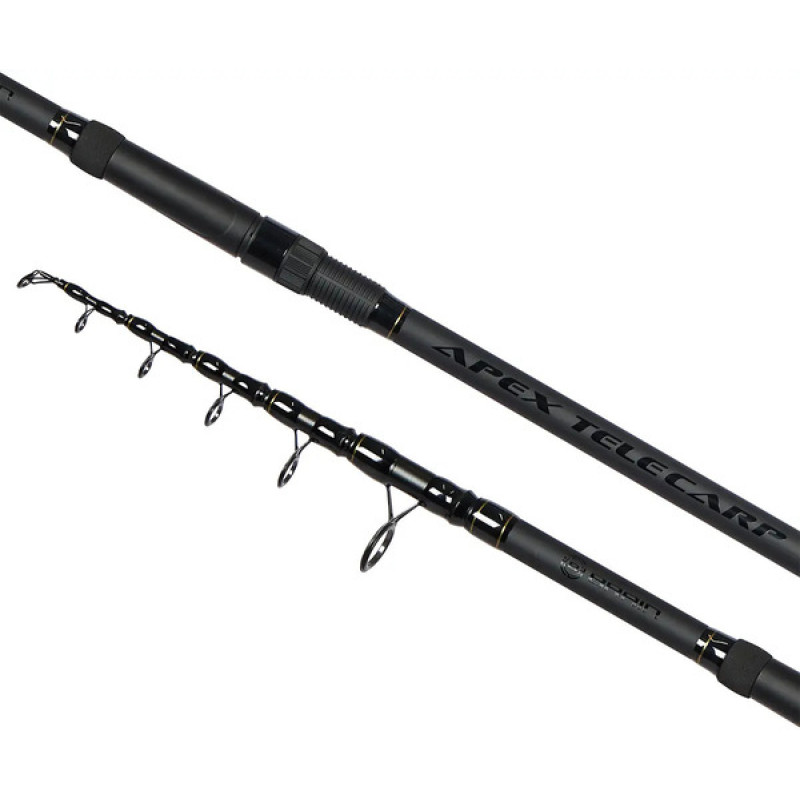 Вудилище коропове Brain Apex Tele Carp Black 3.60m 3.5lbs