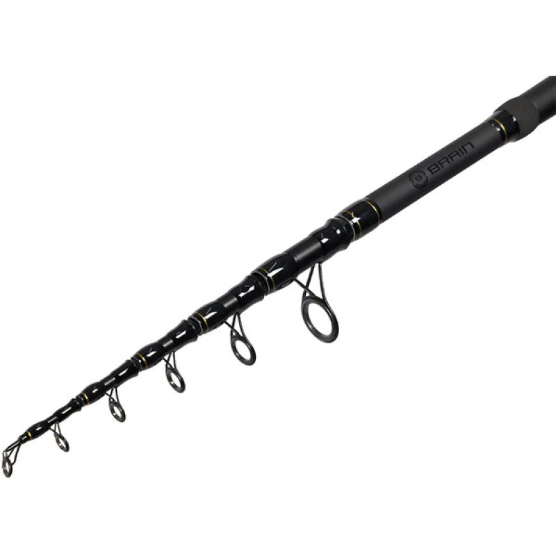Вудилище коропове Brain Apex Tele Carp Black 3.60m 3.5lbs