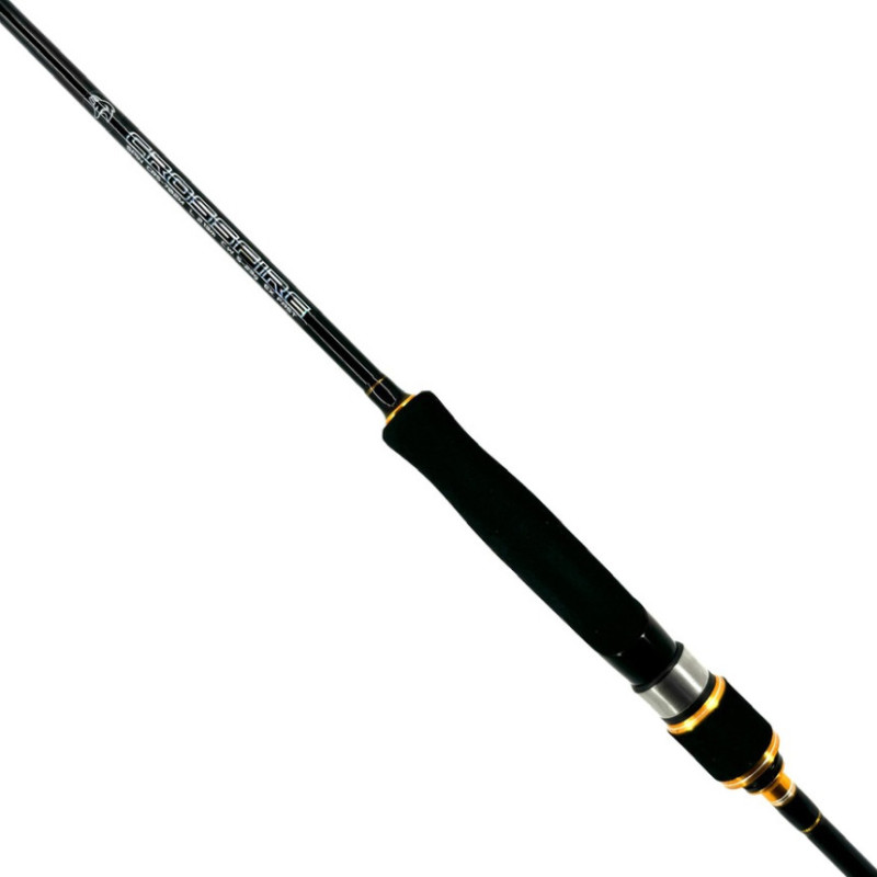 Вудилище спінінгове Black Fox Crossfire Spin 802M 2.44m 5-23g