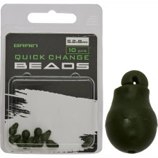 Конектор Brain Quick Change Beads 5.2x8mm (10 шт/уп) SGXA-9291-SS