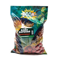 Бойли варені BOOM 20мм закормочні 1кг – Полуниця
