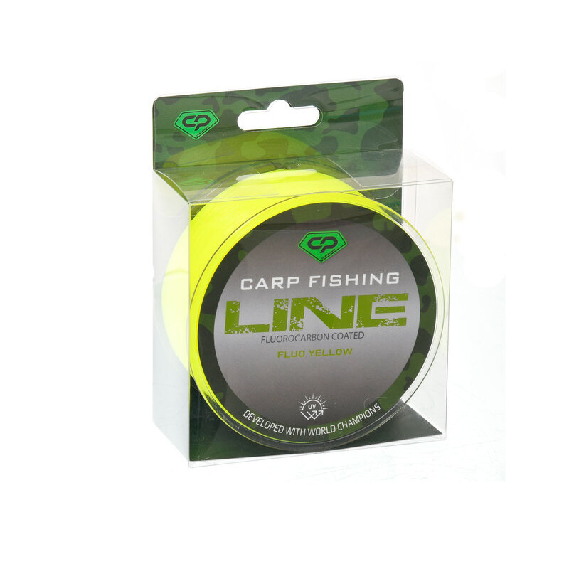 Волосінь Carp Pro Diamond Carp Fishing Line Fluorocarbon Coated Fluo Yellow 300м 0.286мм