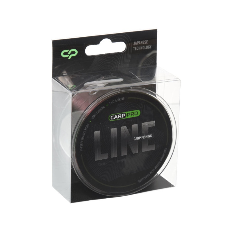 Волосінь Carp Pro Carp Fishing Line Green 300м 0.286мм