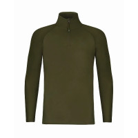 Джерсі Korda Kool UPF Zip Jersey Dark Olive XL