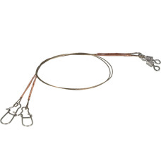 Повідець спінінговий ZEOX 1x7 20см 15кг(2шт)