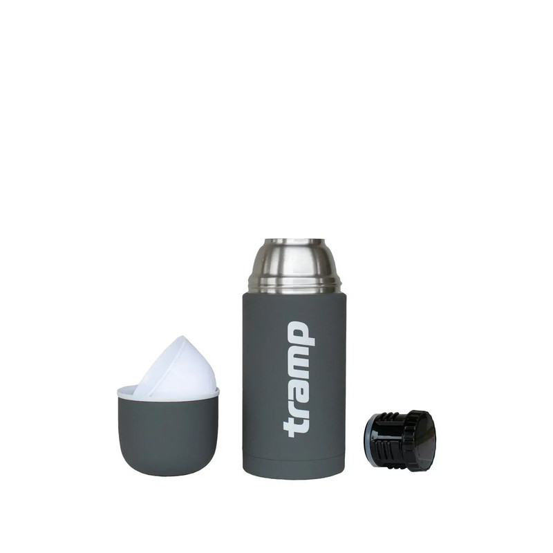 Термос Tramp Soft Touch 0,75 л сірий
