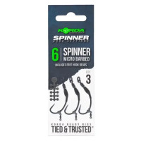 KORDA Гачок Spinner Hook Sections №6 з борідкою
