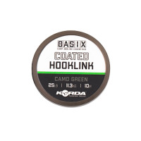 KORDA Повідковий матеріал Basix Coated Hooklink 25 lb 10 m