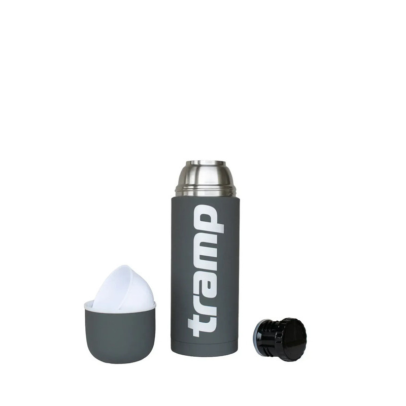 Термос Tramp Soft Touch 1.0 л сірий UTRC-109-grey