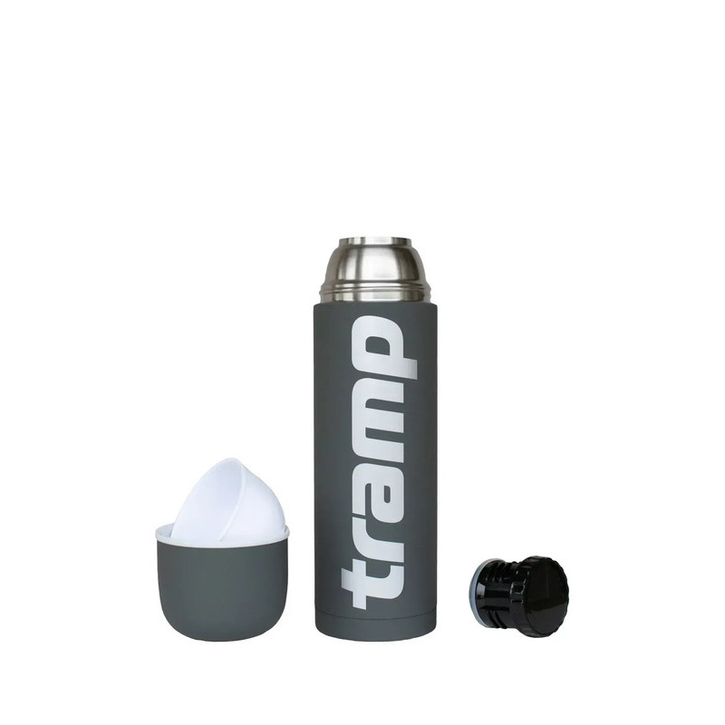 Термос Tramp Soft Touch 1.2 л сірий UTRC-110-grey