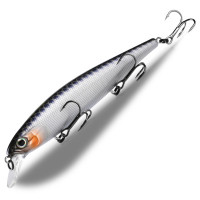 Воблер Bearking MagSquad 115SP, 16g, 0,6-1m, колір I Silver Black
