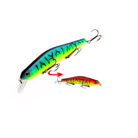 Воблер Bearking Orbit 130SP, 26,7g, 1,2-1,8m, колір K Green Fire Tiger