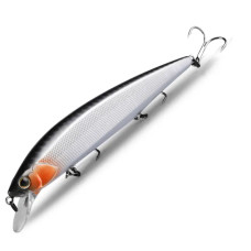 Воблер Bearking Rerange 130SP, 22g, 1,5-2m, колір H Silver Black