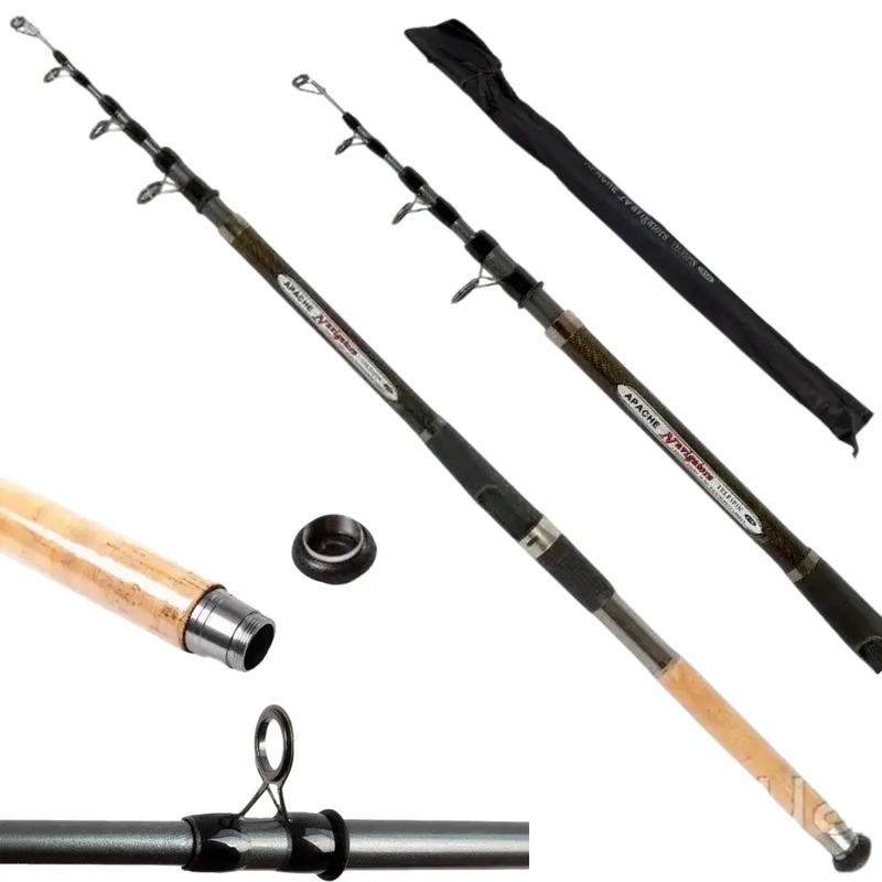 Вудилище телескопічне Apachi Navigators Pro 2.40m 50-80g