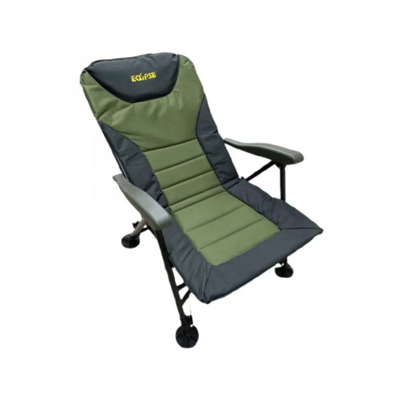 Крісло Eclipse Comfort XL 1010 складне коропове з підлокотниками