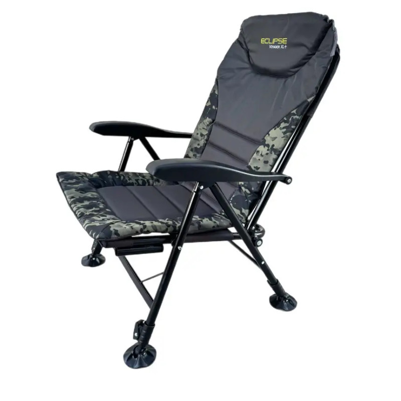 Крісло Eclipse Voyager XL 1010-H складне + підставка для ніг