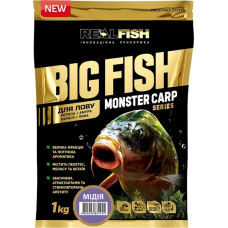 Прикормка Real Fish Big Fish Monster Carp Мідія 1кг