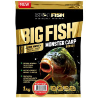 Прикормка Real Fish Big Fish Monster Carp Полуниця з вершками 1кг