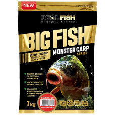Прикормка Real Fish Big Fish Monster Carp Полуниця з вершками 1кг