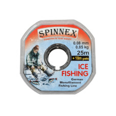 Волосінь Spinnex Ice Fishing 25+10m 0,08 мм