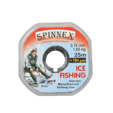 Волосінь Spinnex Ice Fishing 25+10m 0,12 мм